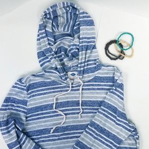 🦄GUC. boxy striped hoody